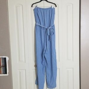 Forever 21 Chambray Jumpsuit